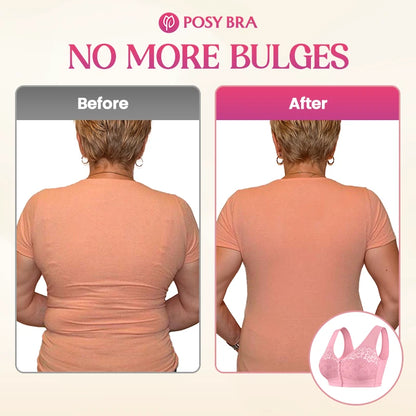 Posy Bra - Comfortable Front Closure Cotton Shaping Bra for Seniors