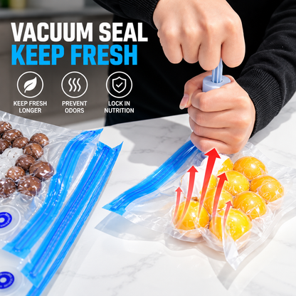 🔥 Buy 10, Get 5 FREE! 🍳 2026 Hot Kitchen Sale — Vacuum Sealer Bag Set