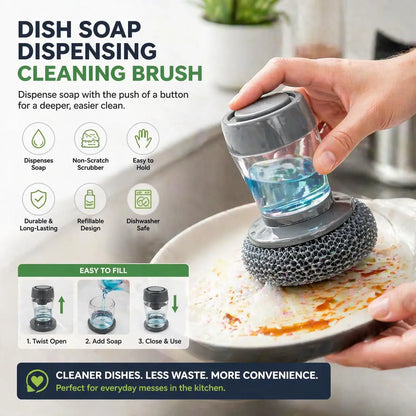 CleanFlow TapPure Kitchen Sink Brush Set
