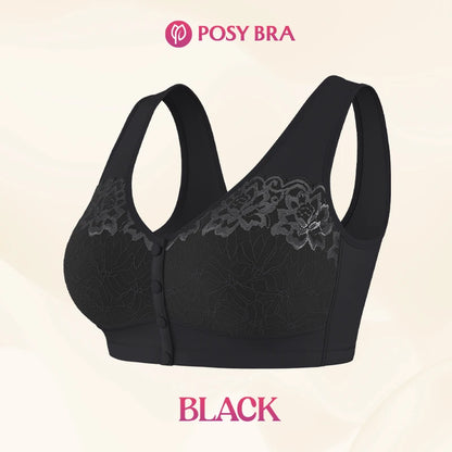 Posy Bra - Comfortable Front Closure Cotton Shaping Bra for Seniors