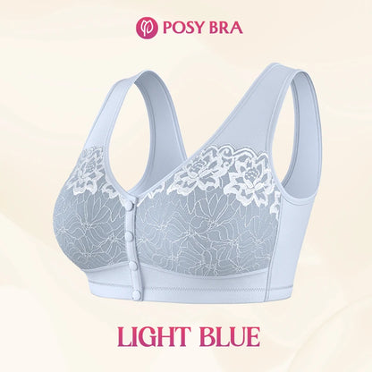 Posy Bra - Comfortable Front Closure Cotton Shaping Bra for Seniors