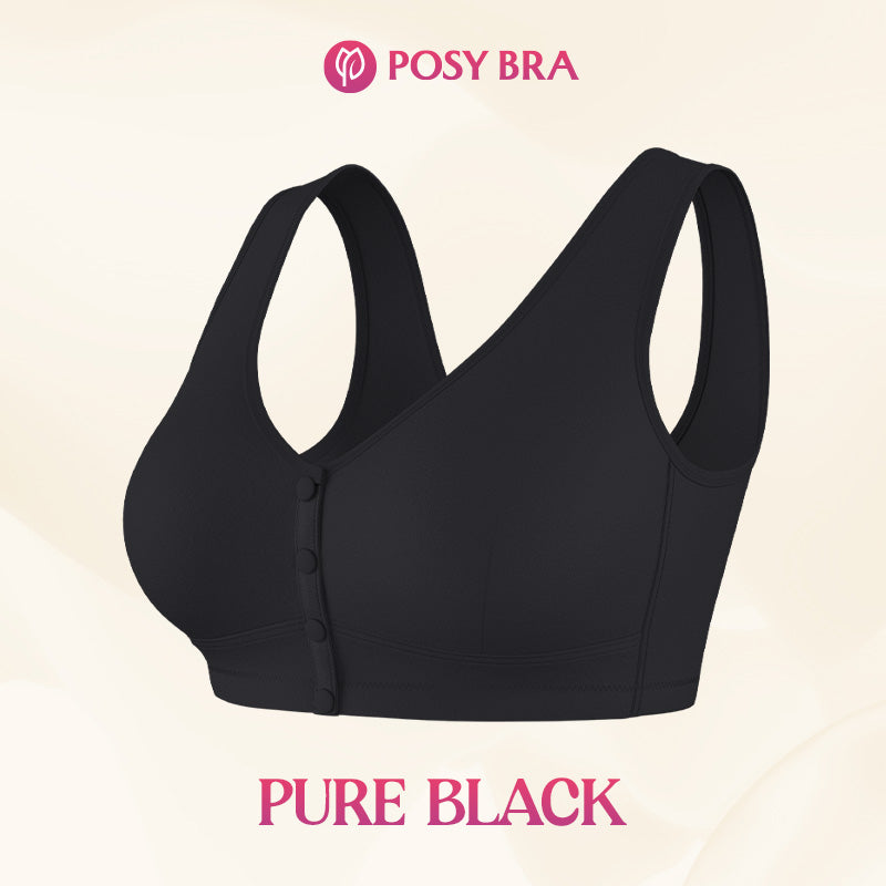 Posy Bra - Comfortable Front Closure Cotton Shaping Bra for Seniors