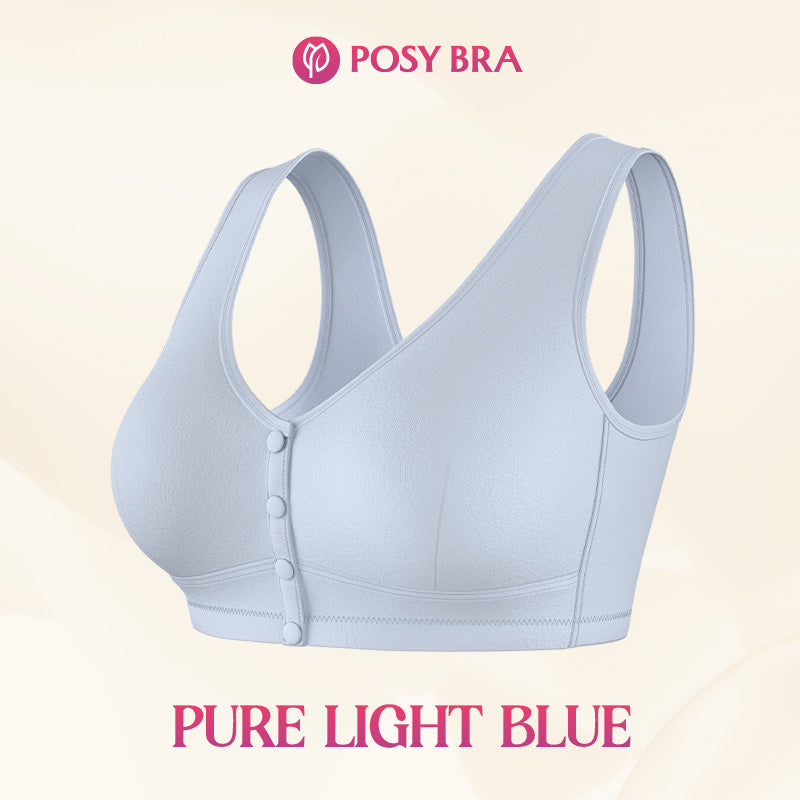 Posy Bra - Comfortable Front Closure Cotton Shaping Bra for Seniors