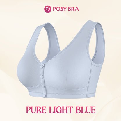 Posy Bra - Comfortable Front Closure Cotton Shaping Bra for Seniors