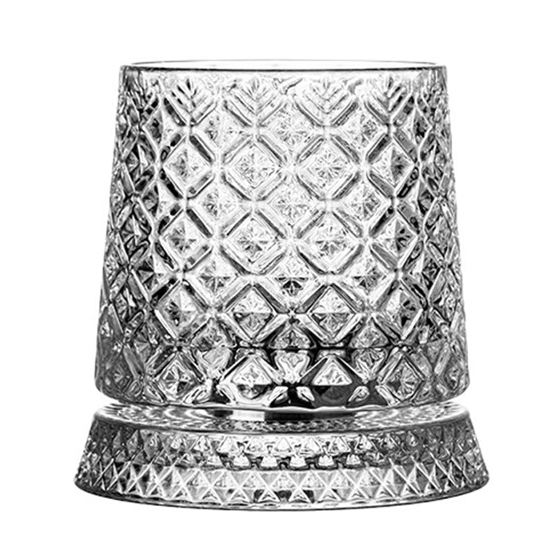 ✨ Rotating Crystal-Style Glass Tumbler – Buy 1 Get 1 FREE
