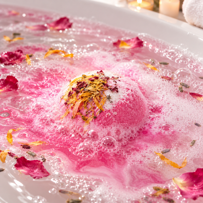 🌸 Botanical Bath Bombs – Turn Every Bath Into a Relaxing Home Spa