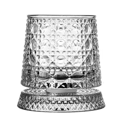 ✨ Rotating Crystal-Style Glass Tumbler – Buy 1 Get 1 FREE