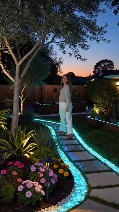 💥LAST DAY SALE 50%OFF💥🌈200Pcs - Colorful Glow-in-the-Dark Garden Stones