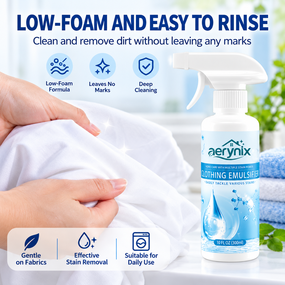 🔥Clothing emulsifier, Non-Ionic Laundry Pre-Treatment - Your Go-To Laundry Cleaner✨