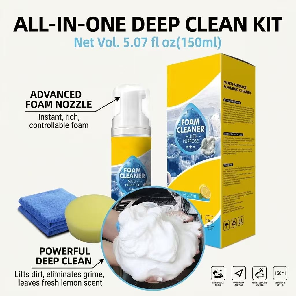 🫧Last Day 50% OFF💦4-in-1 Multi-Enzyme Foam Cleaner