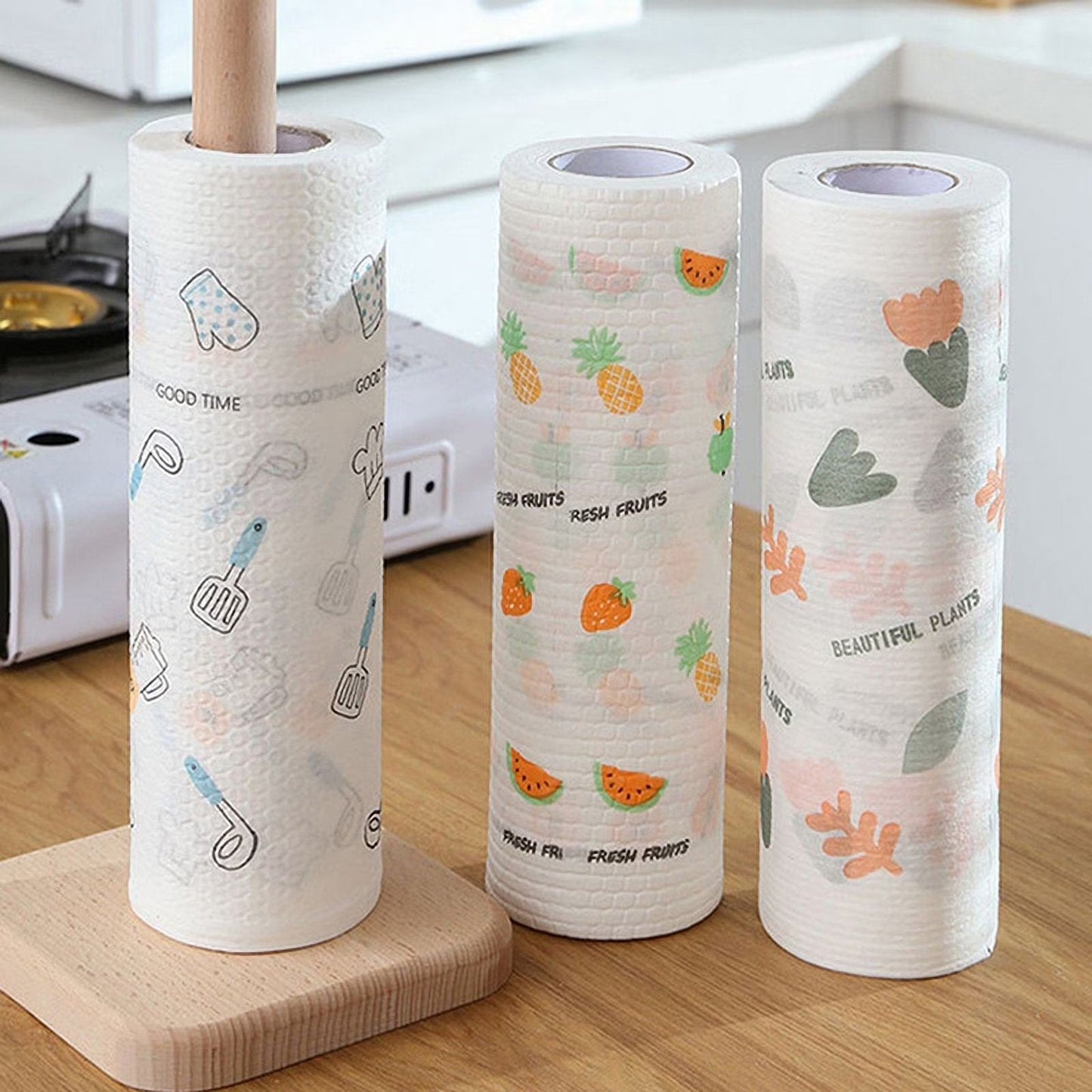 50Pcs Per Roll Reusable Cleaning Lazy Rags✨