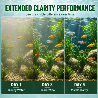 Crystal Clear Aquarium Water Purification Tablets