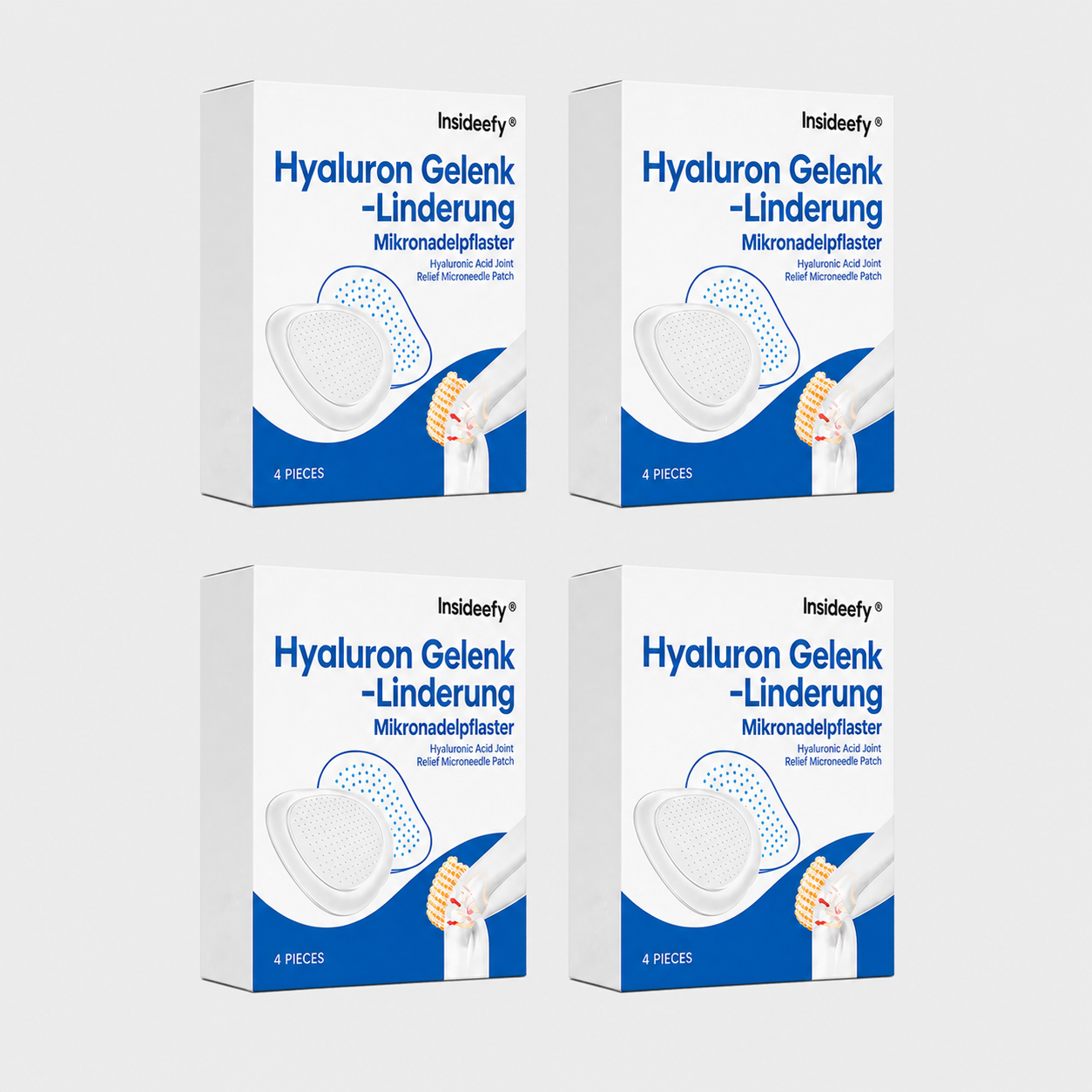 ✨Insideefy® Hyaluron Gelenk-Linderung Mikronadel-Pflaster