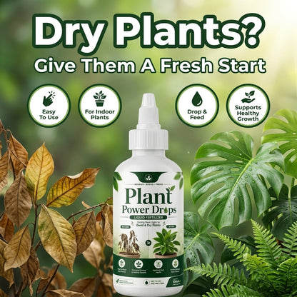 Oraa Mart™ Plant Power Drops – Liquid Fertilizer For Plants 💧🌿