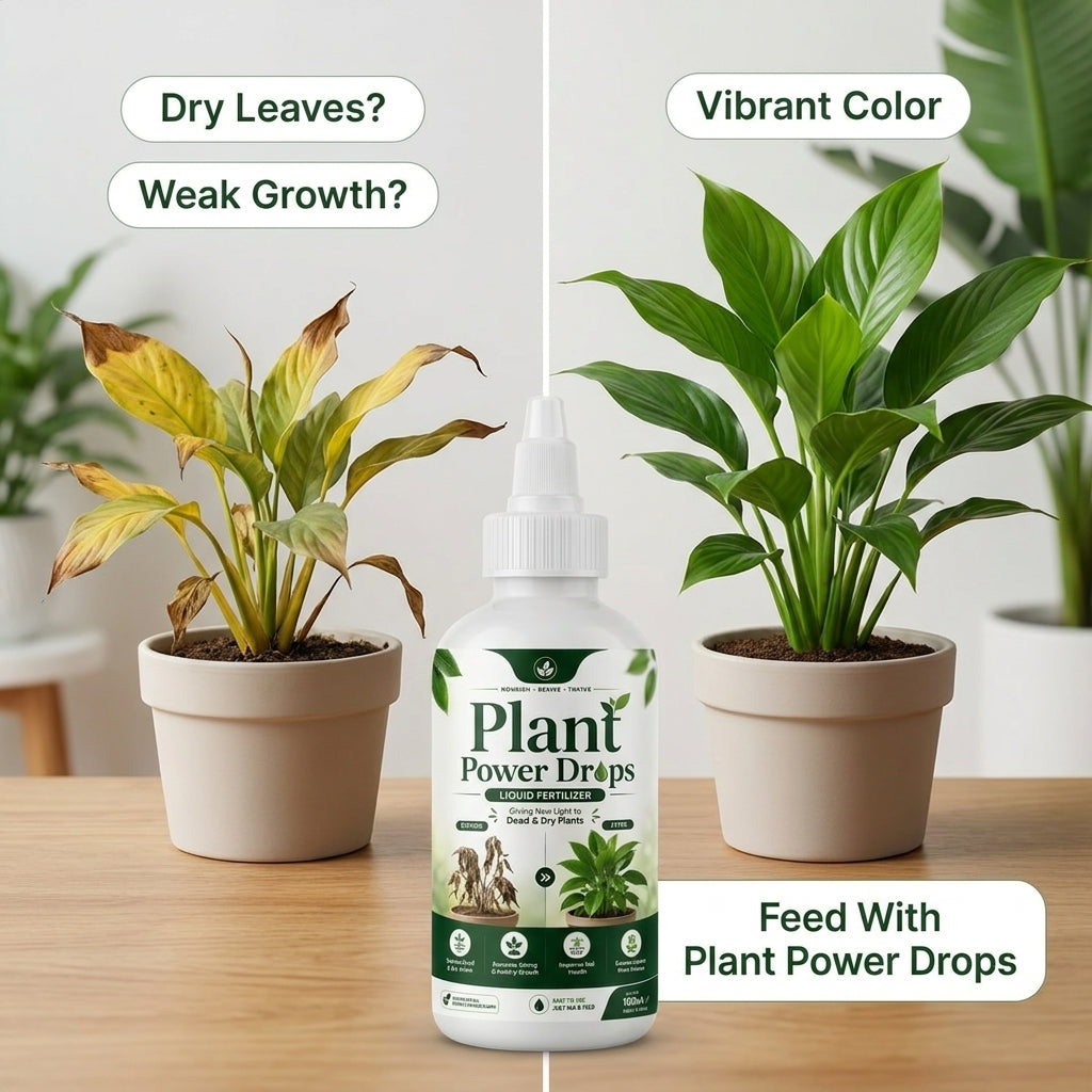 Oraa Mart™ Plant Power Drops – Liquid Fertilizer For Plants 💧🌿