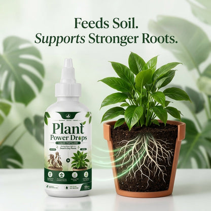 Oraa Mart™ Plant Power Drops – Liquid Fertilizer For Plants 💧🌿
