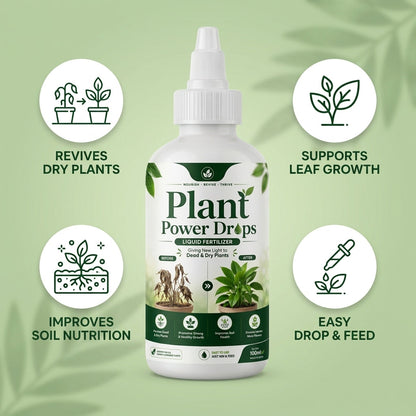Oraa Mart™ Plant Power Drops – Liquid Fertilizer For Plants 💧🌿