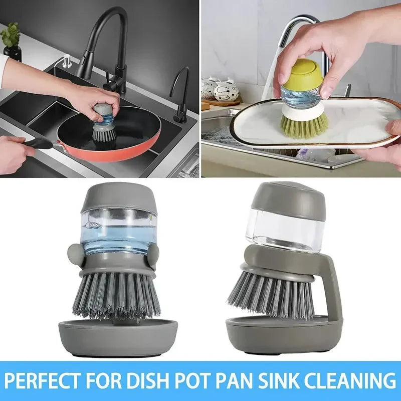 CleanFlow TapPure Kitchen Sink Brush Set