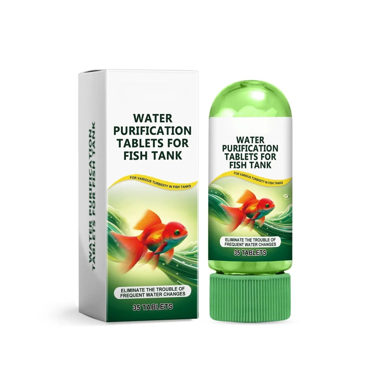 Crystal Clear Aquarium Water Purification Tablets