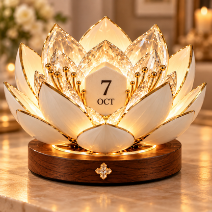 🔥 SAVE 70% TODAY-✨Automatic Blooming Perpetual Calendar(❤Same as the video)