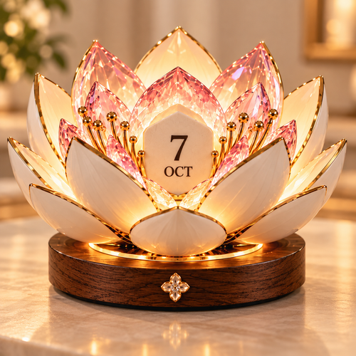 🔥 SAVE 70% TODAY-✨Automatic Blooming Perpetual Calendar(❤Same as the video)