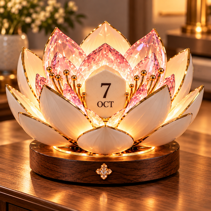 🔥 SAVE 70% TODAY-✨Automatic Blooming Perpetual Calendar(❤Same as the video)