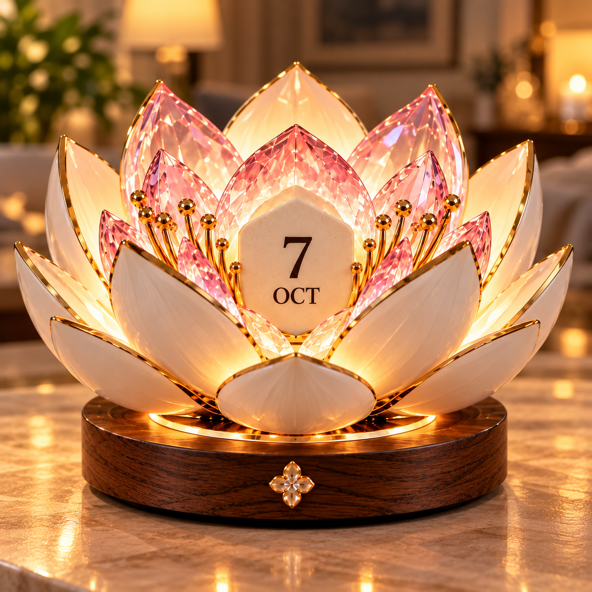 🔥 SAVE 70% TODAY-✨Automatic Blooming Perpetual Calendar(❤Same as the video)