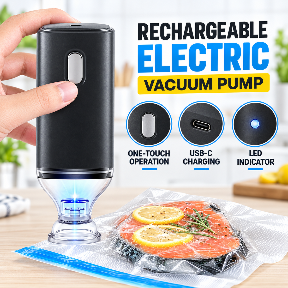 🔥 Buy 10, Get 5 FREE! 🍳 2026 Hot Kitchen Sale — Vacuum Sealer Bag Set