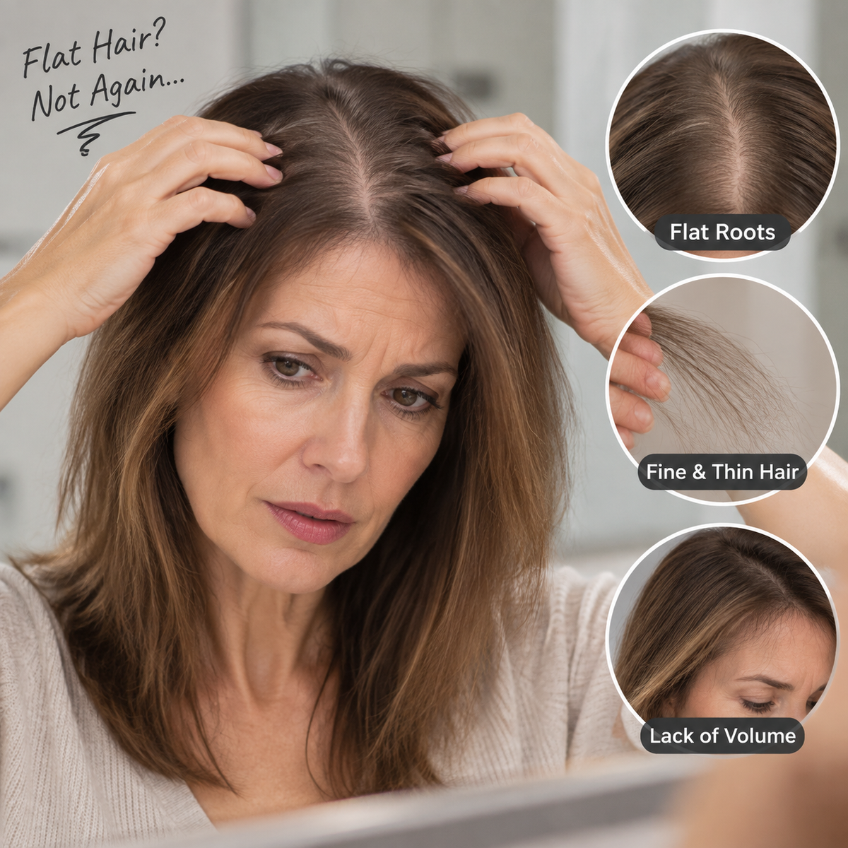 Say Goodbye to Flat Hair – Get Fuller, Natural-Looking Volume All Day