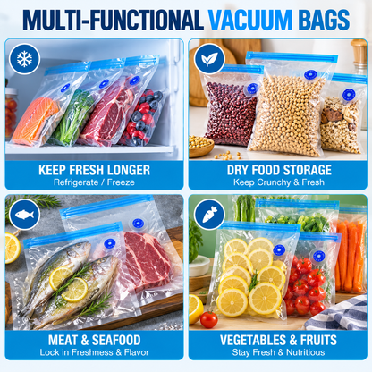 🔥 Buy 10, Get 5 FREE! 🍳 2026 Hot Kitchen Sale — Vacuum Sealer Bag Set