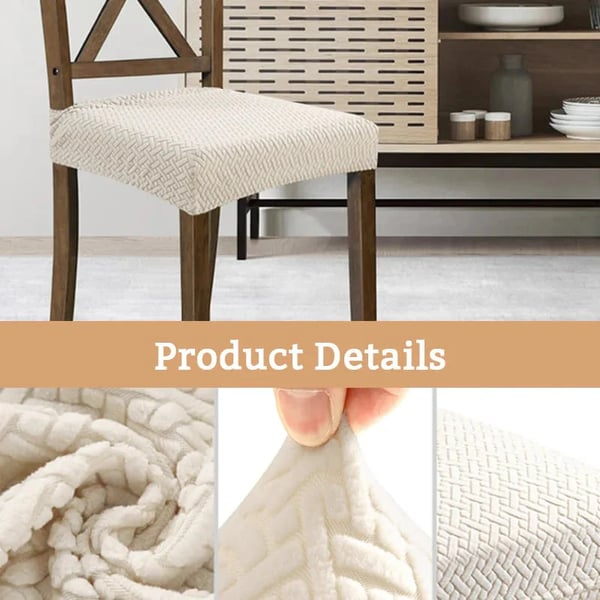 Waterproof Jacquard Chair Covers! Durable, Stylish & Easy-Clean