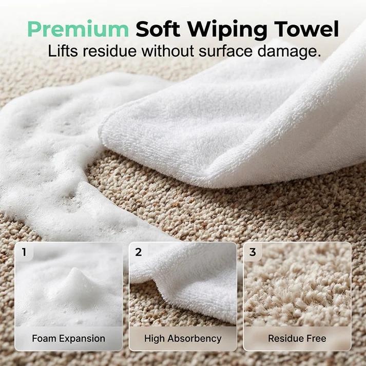🔥Last Day 50% OFF🔥| Waterless Carpet Cleaning Foam – No Wet Mess, Just Pure Clean! 🧽