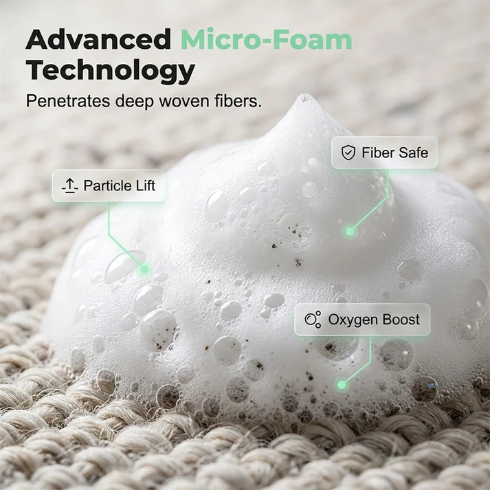 🔥Last Day 50% OFF🔥| Waterless Carpet Cleaning Foam – No Wet Mess, Just Pure Clean! 🧽